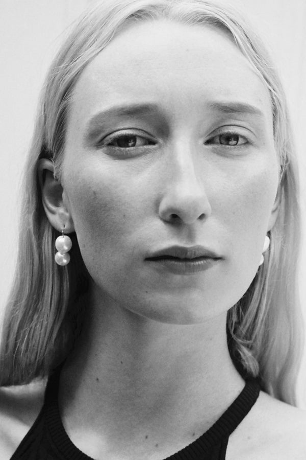 sophie buhai Double pearl earrings