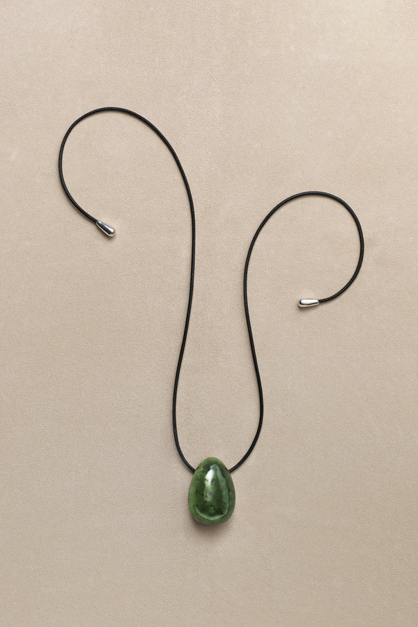 Sophie Buhai Egg Choker In Jade