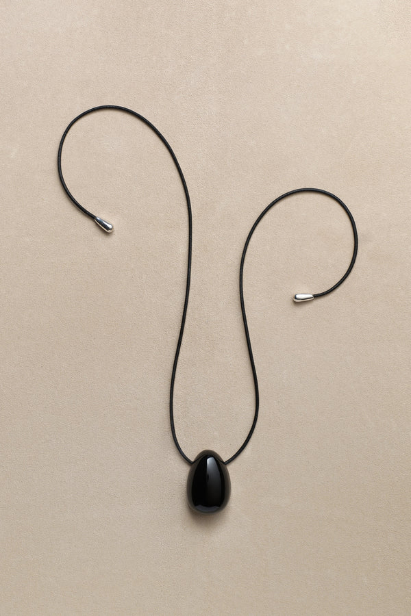 sophie buhai Egg choker in onyx