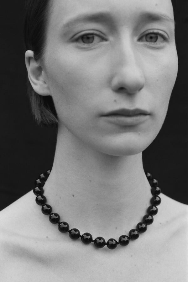 Sophie Buhai Everyday Boule Collar In Onyx