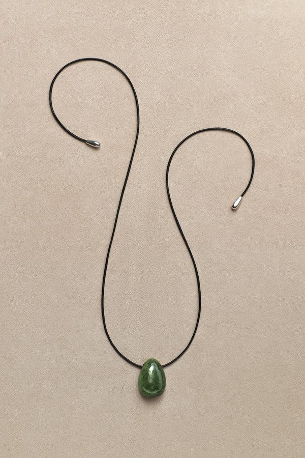 sophie buhai Everyday egg choker in jade