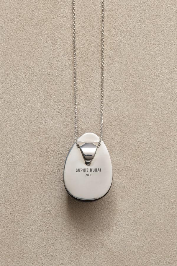 Sophie Buhai Everyday Egg Pendant In Onyx