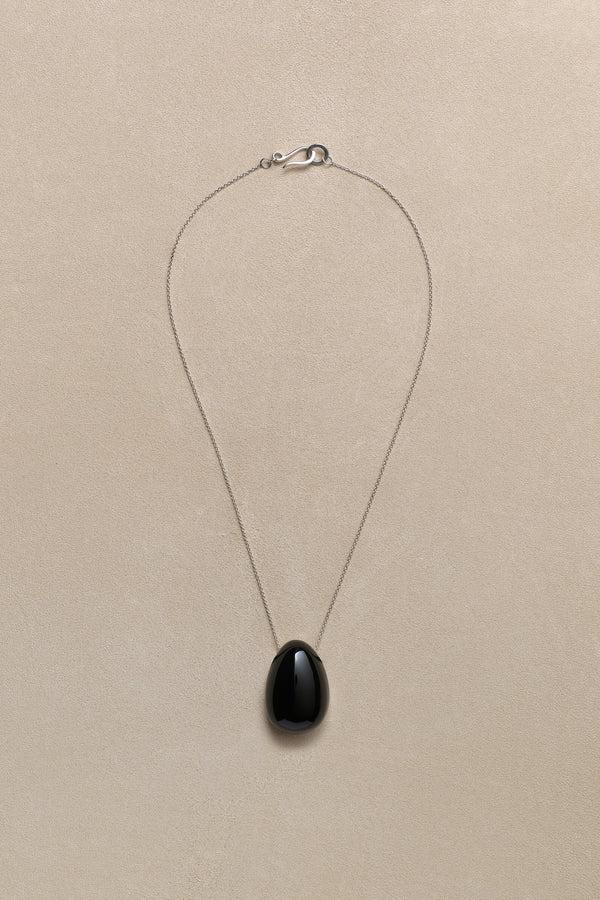 sophie buhai Everyday egg pendant in onyx