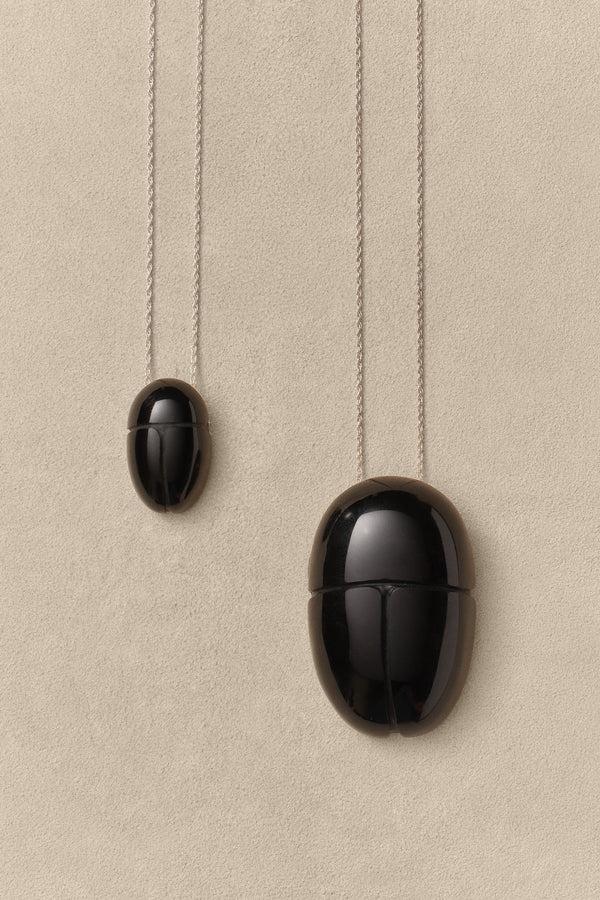 Sophie Buhai Everyday Scarab Pendant In Onyx