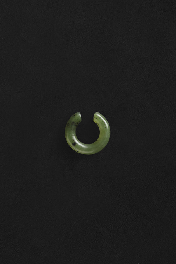 Sophie Buhai Jade Bagel Ear Cuff