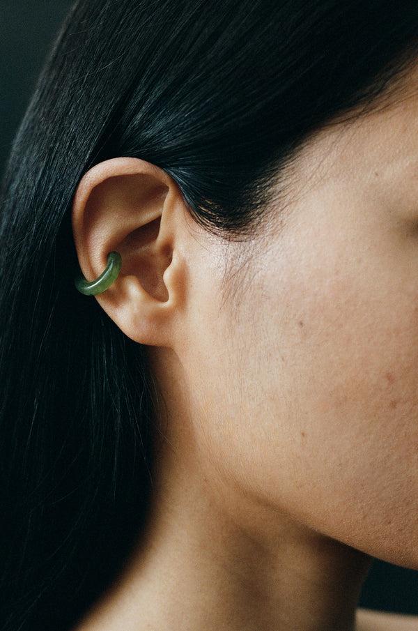 sophie buhai Jade bagel ear cuff