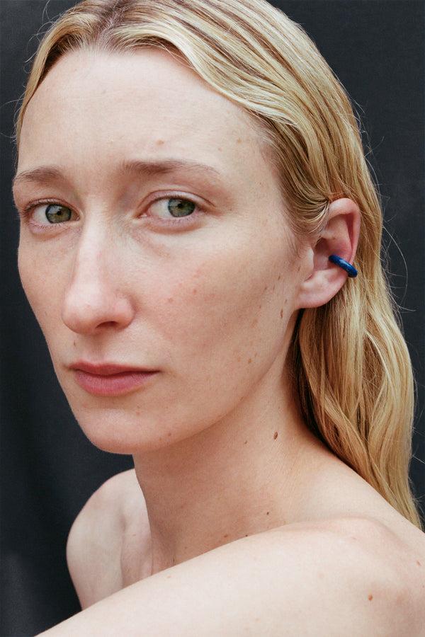 Sophie Buhai Lapis Bagel Ear Cuff