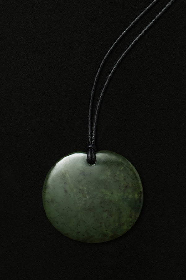 Sophie Buhai Large Full Moon Pendant In Jade
