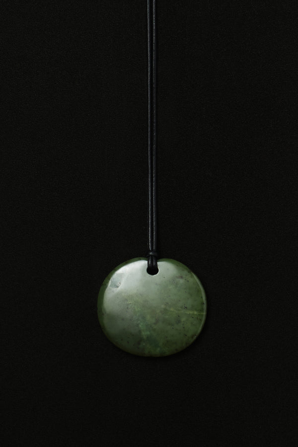 Sophie Buhai Medium Full Moon Pendant In Jade