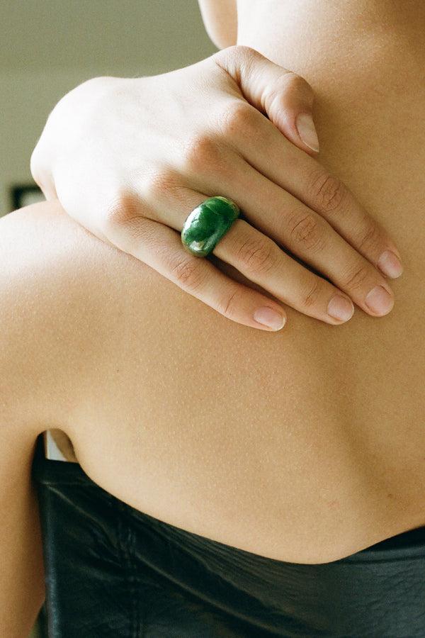 Sophie Buhai Medium Jade Donut Ring