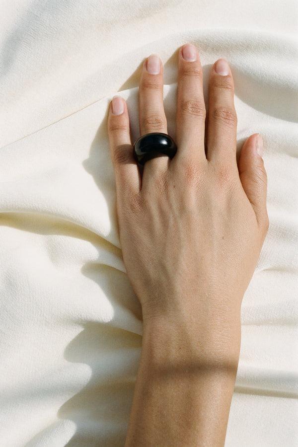 Sophie Buhai Medium Onyx Donut Ring