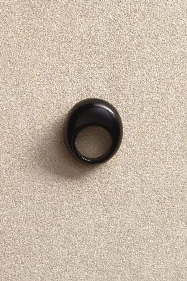 sophie buhai Medium onyx donut ring