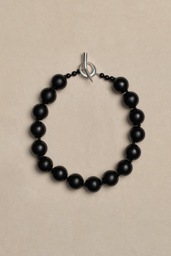 Sophie Buhai Onyx Boule Collar