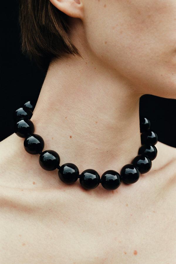 Sophie Buhai Onyx Boule Collar