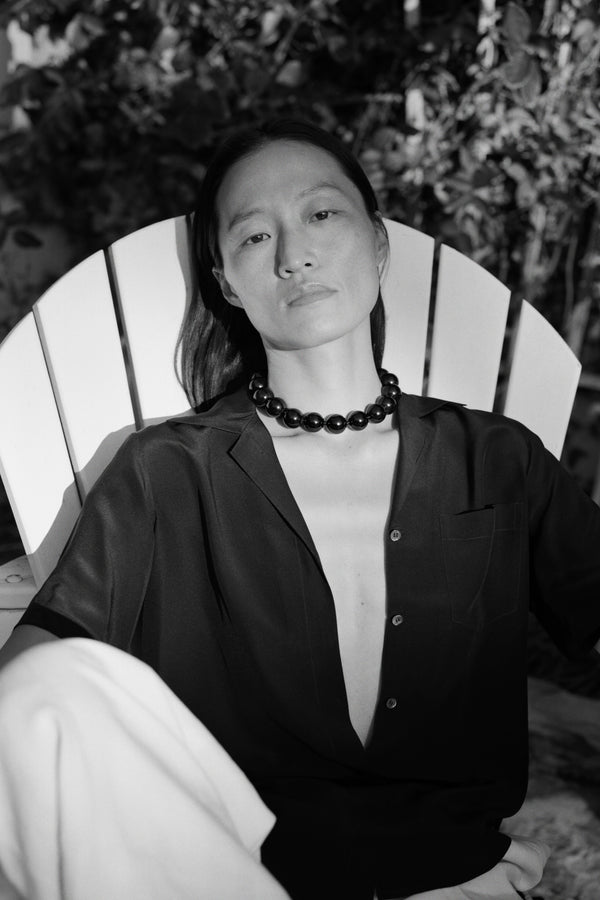 sophie buhai Onyx boule collar