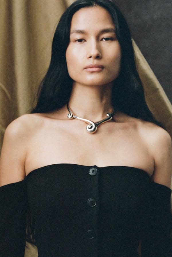 Sophie Buhai Scroll Collar