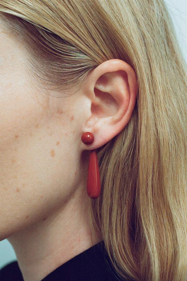 Sophie Buhai Small Angelika Earrings In Jasper
