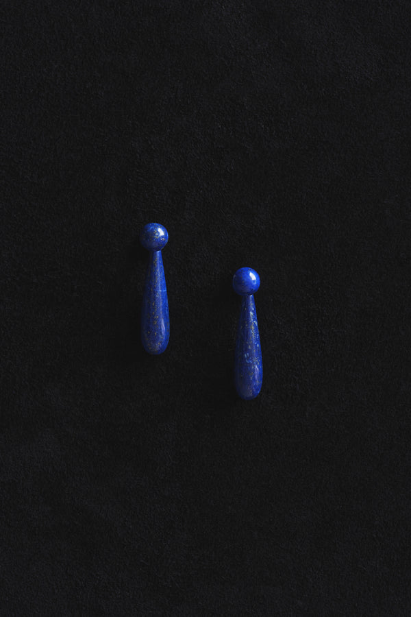 Sophie Buhai Small Angelika Earrings In Lapis