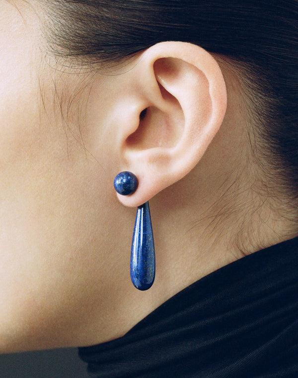 sophie buhai Small angelika earrings in lapis