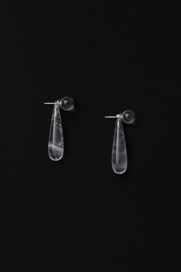 Sophie Buhai Small Angelika Earrings In Quartz