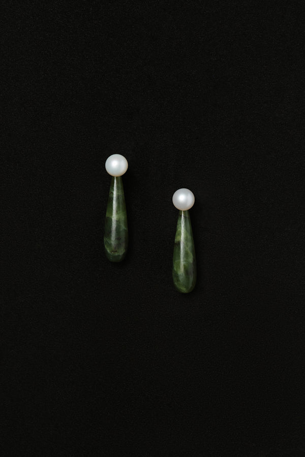 Sophie Buhai Small Angelyne Earrings In Jade