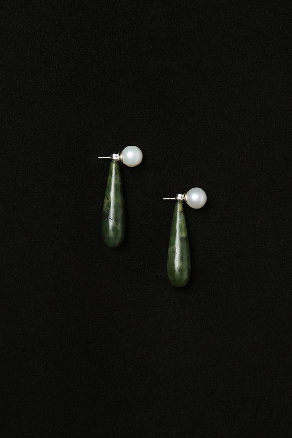 Sophie Buhai Small Angelyne Earrings In Jade