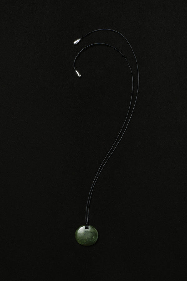 Sophie Buhai Small Full Moon Pendant In Jade