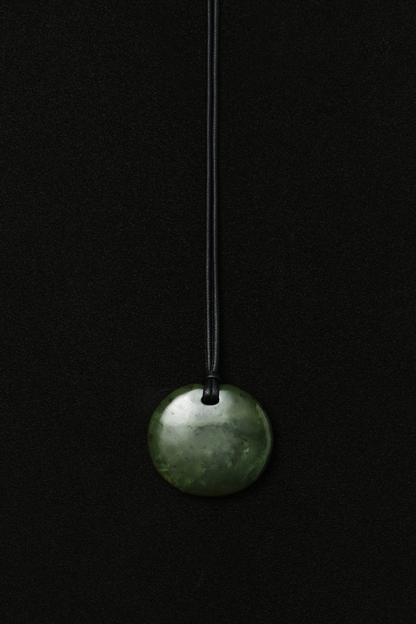 Sophie Buhai Small Full Moon Pendant In Jade