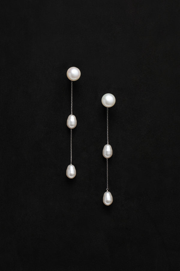 sophie buhai Small pearl drop earrings
