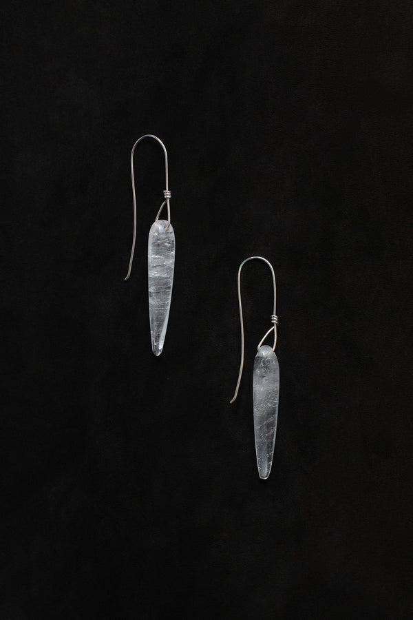 sophie buhai Spear earrings in quartz