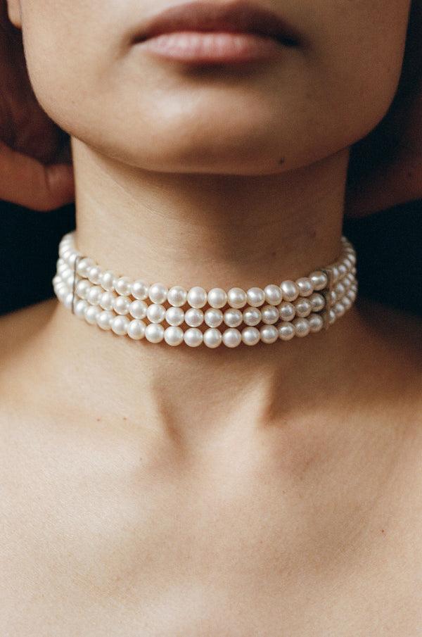 Sophie Buhai Vermeer Pearl Choker