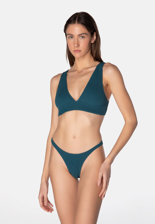 Sorbet Island AQUA CHEEKY BIKINI BASIL