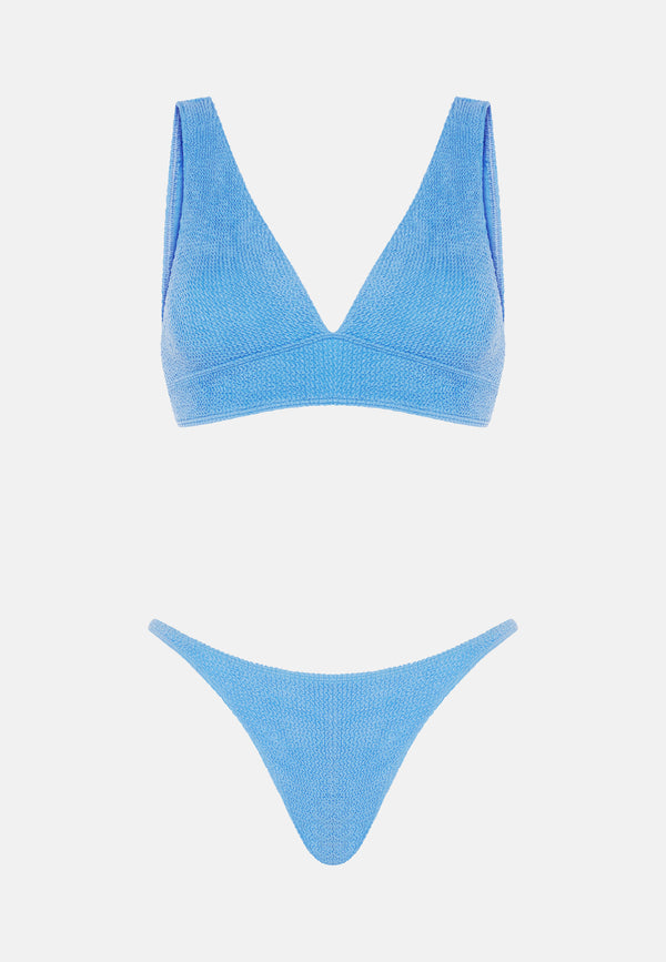 sorbet island AQUA CHEEKY BIKINI BLUE BUBBLE GUM