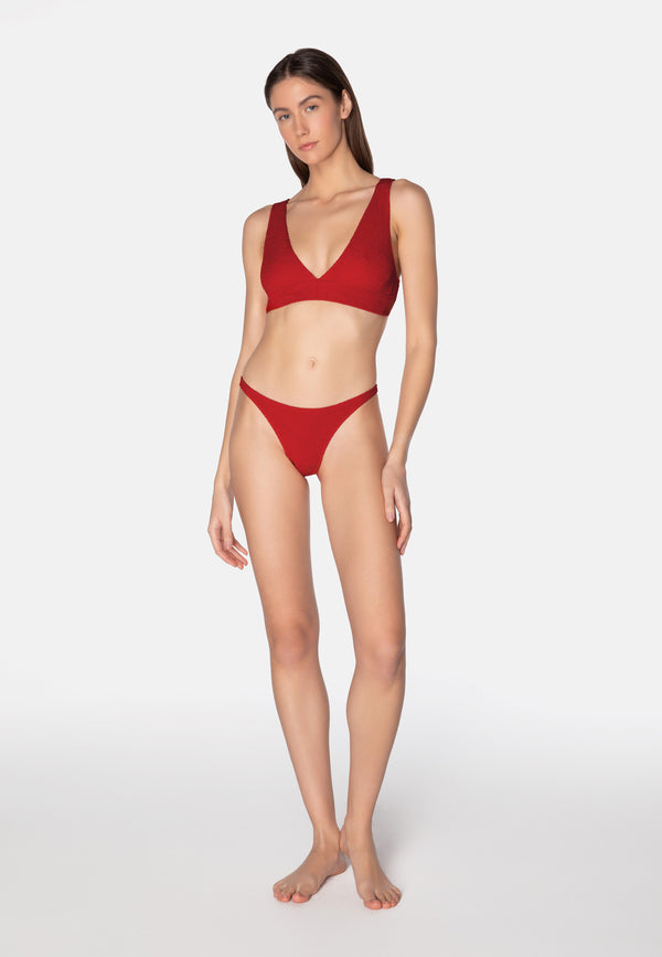 Sorbet Island AQUA CHEEKY BIKINI CHERRY