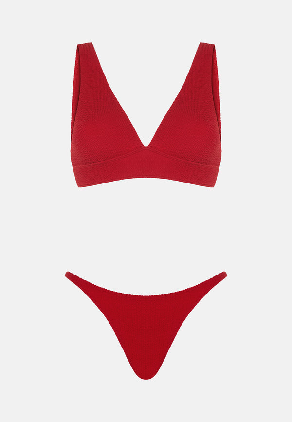 Sorbet Island AQUA CHEEKY BIKINI CHERRY