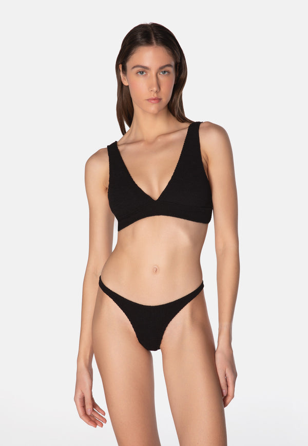 sorbet island AQUA CHEEKY BIKINI LIQUORICE