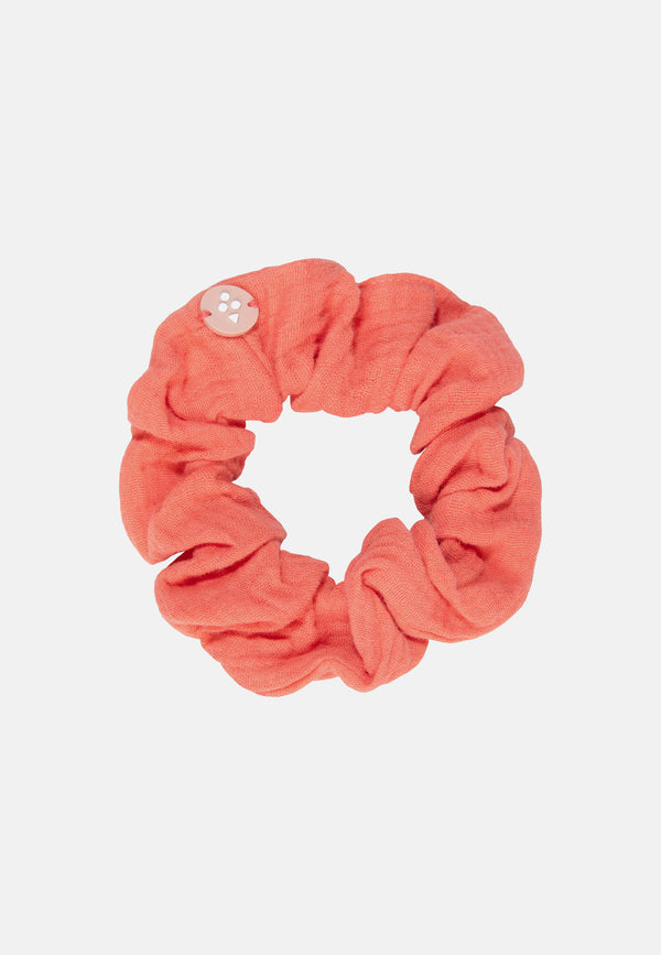 sorbet island COTTON SCRUNCHIE ORANGE