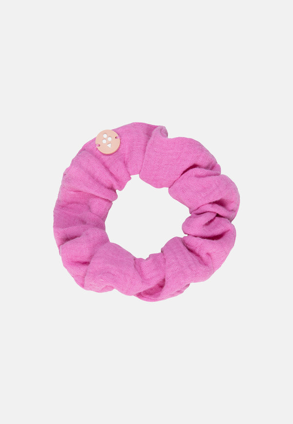 sorbet island COTTON SCRUNCHIE PINK BUBBLE GUM