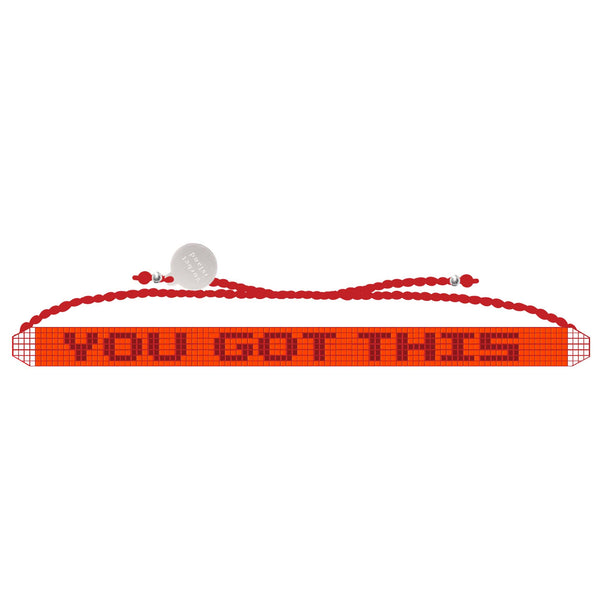 sorbet island HANDMADE GLASS BEADS ORANGE