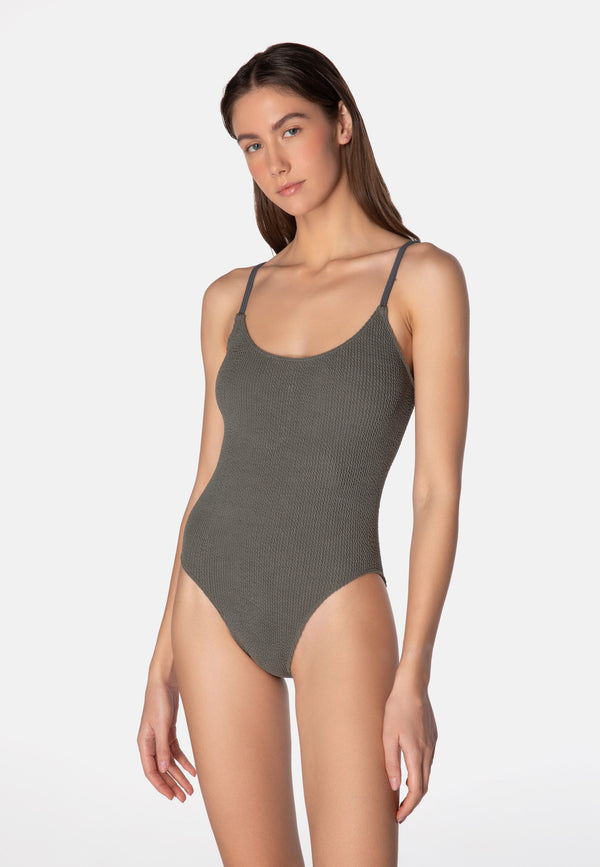 sorbet island JADE ONE PIECE CHARCOAL