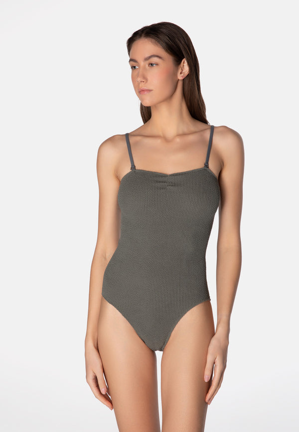 sorbet island LIVIA ONE PIECE CHARCOAL
