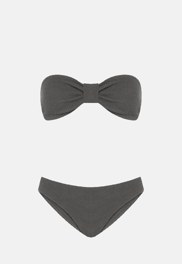 Sorbet Island LORY BIKINI CHARCOAL