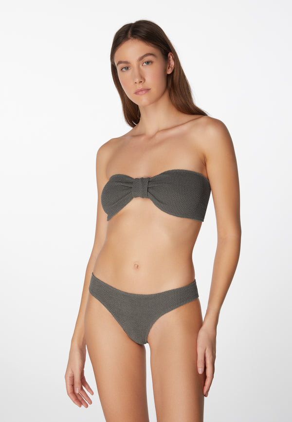 sorbet island LORY BIKINI CHARCOAL