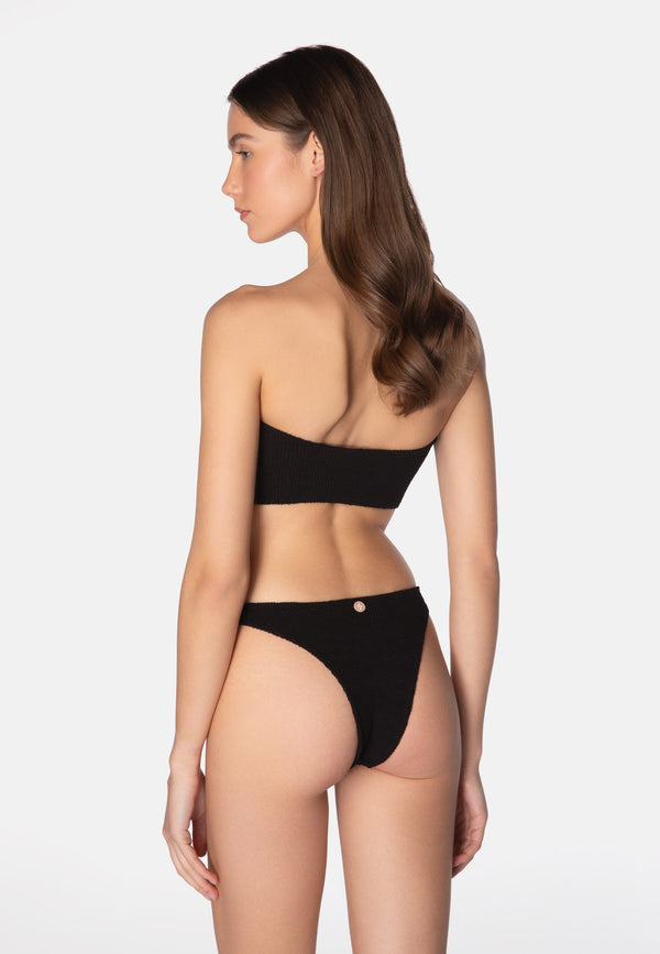 Sorbet Island LORY CHEEKY BIKINI LIQUORICE