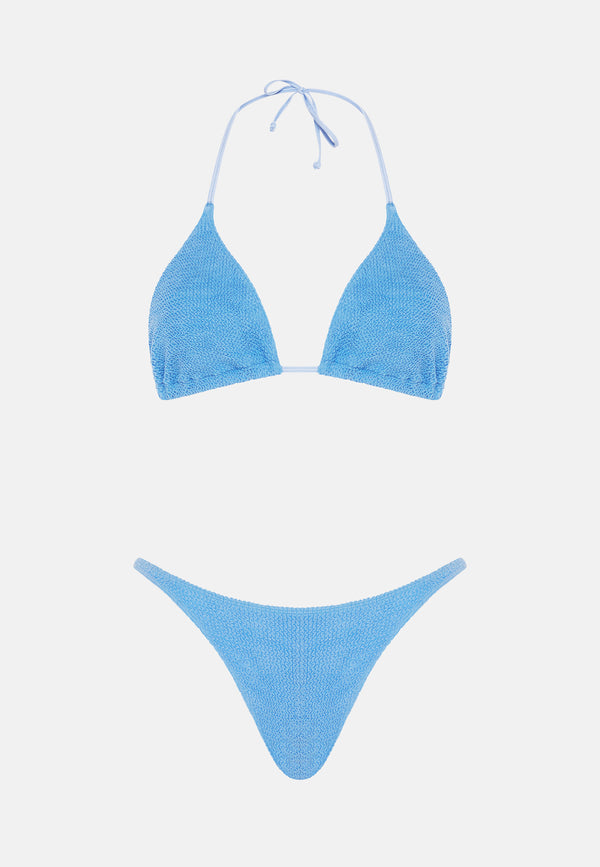 sorbet island MIA CHEEKY BIKINI BLUE BUBBLE GUM