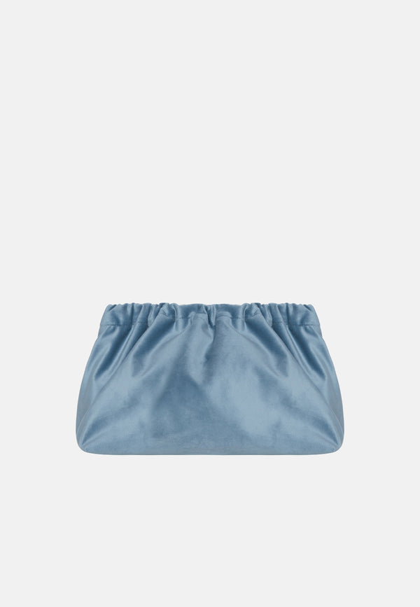 Sorbet Island VELVET CLUTCH BAG GOOD VIBES CIEL