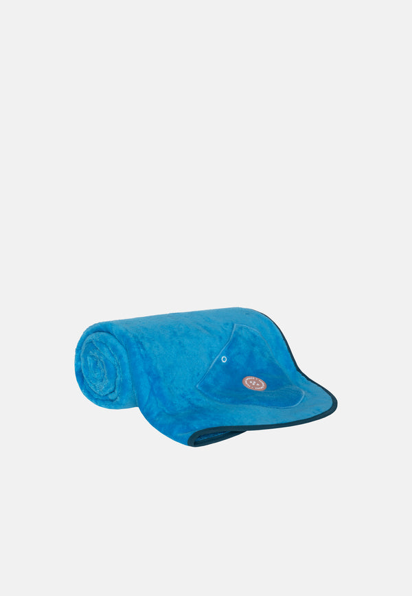 Sorbet Island WAVY BEACH TOWEL BLUE BUBBLE GUM