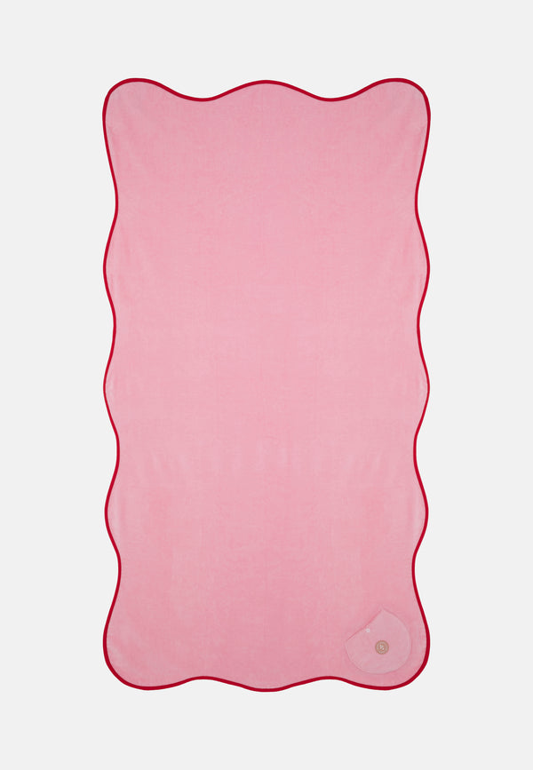 sorbet island WAVY BEACH TOWEL CANDY