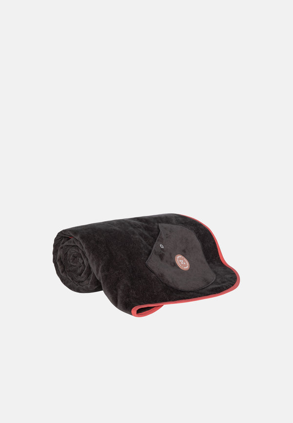 Sorbet Island WAVY BEACH TOWEL CHARCOAL