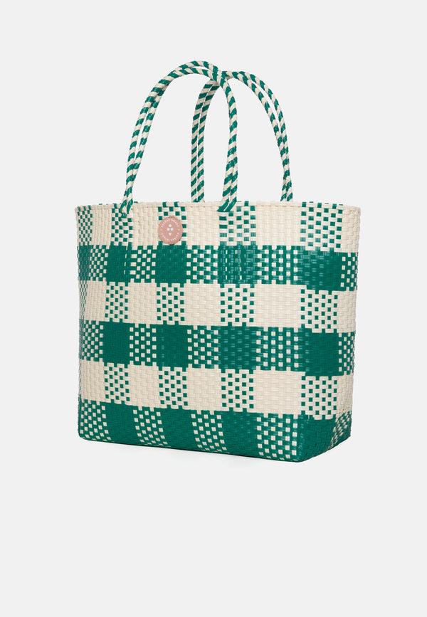 Sorbet Island WOVEN TOTE BAG GREEN